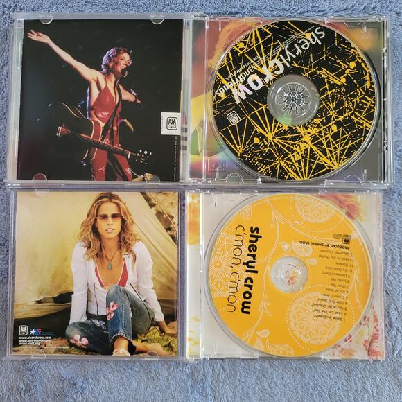 Sheryl Crow 4 CDs Lot -Tuesday Night Music Club, Globe Sessions,  Live, VG+ - Picture 3 of 5